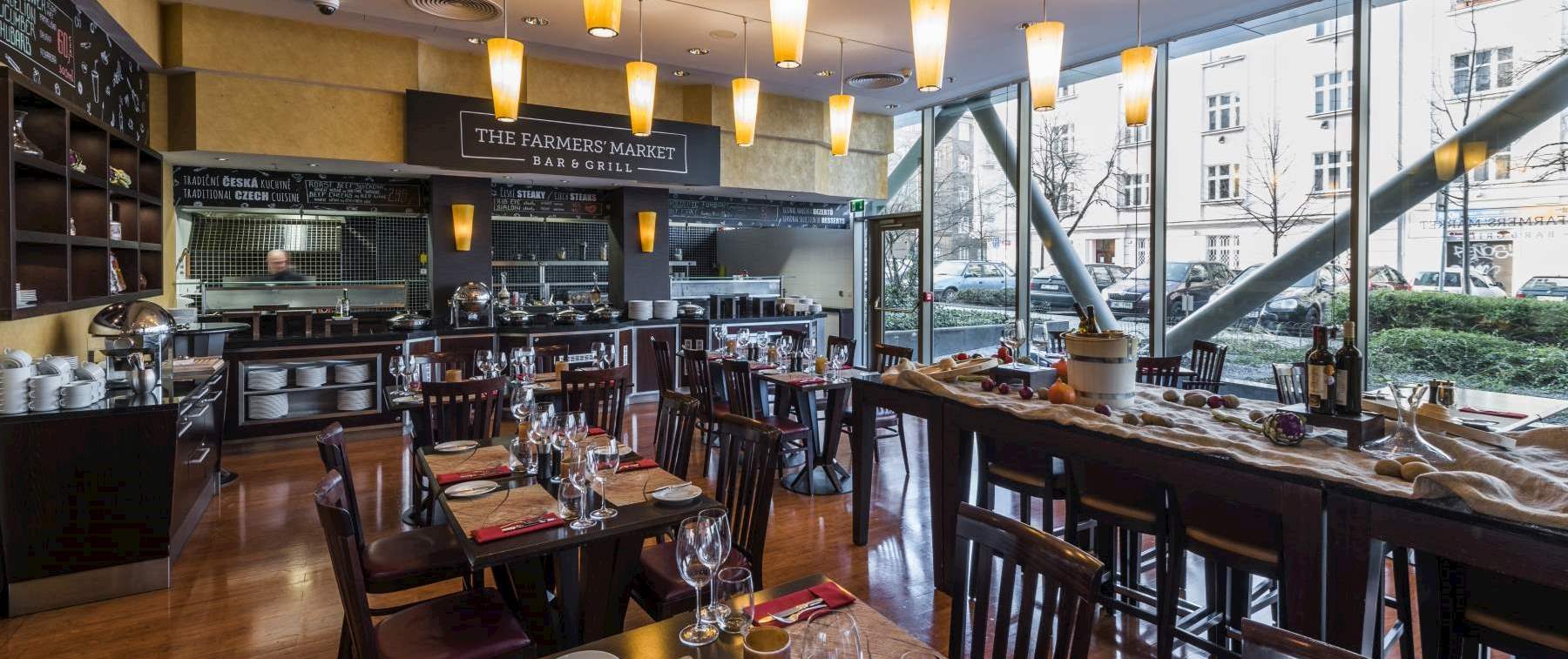 The Farmers' Market Bar & Grill interior